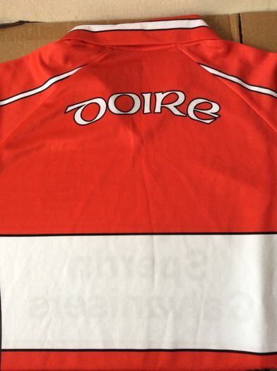 Derry Jersey. Official Oneills Derry GAA Mens Away Jersey. Season 2007-2009.Authentic Original From The Time. Not A Modern Day Remake.