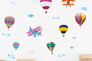 PVC Balloons Removable Kids Room Window Art Mural Wall Sticker Decal