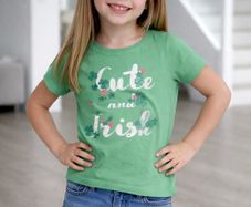 Girls T-shirt: 7-8yrs - Cute and Irish