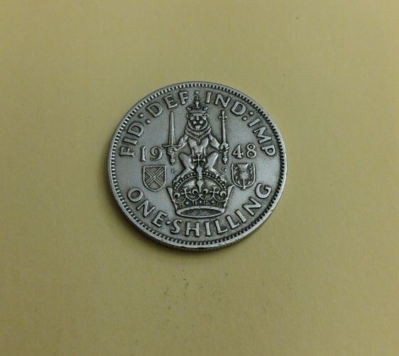 1948 George VI UK Shilling variant