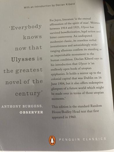 Ulysses and Ulysses Unbound