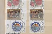1983-5 Germany Black 16 Page Stamp Stockbook with a fine range of German Commemoratives (often two examples) all superb cto with Berlin date stamp.