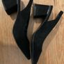 Women's black block heels Image 2