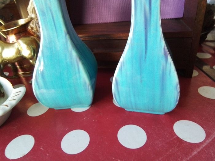 Pair of Pretty Blue Vases
