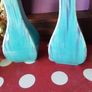 Pair of Pretty Blue Vases Image 5