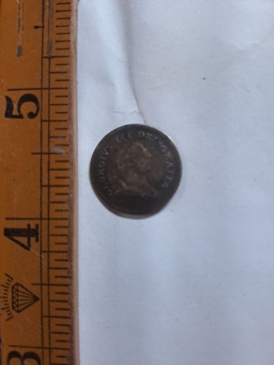 coin 1805 bank 5 pence token.