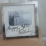 Photo Frame/A 30th Birthday Chrome Photo Frame by 'Juliana' Image 6