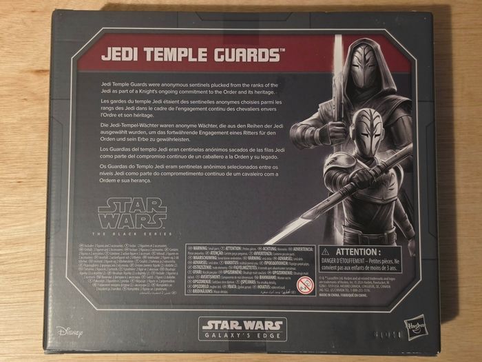 Star Wars Jedi Temple Guards 6" Scale Black Series New & Unopened