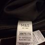 Leather M+S black tote Image 10