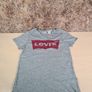 Levis logo grey t shirt Size XS mens womens boys girls unisex Image 2