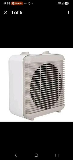 Challenge Upright Fan Heater 2kW with Thermostat Control (Model FH-28T)