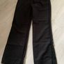 Savida Black Limen Mix Wide Leg Trousers Size 10 Image 4
