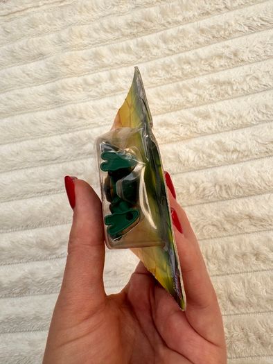 2002 Michelangelo Mini Figure Teenage Mutant Ninja Turtles TMNT Mirage Studios approx. 5.5 cm. Damaged Box Please see photos