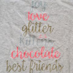 Age 10 Years - A Lovely Christmas Themed Long Sleeved Top