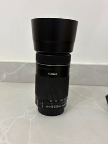 canon IS STM 55-250 lens