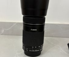canon IS STM 55-250 lens