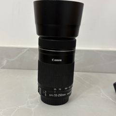 canon IS STM 55-250 lens