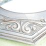Antique Carved Oak Mirror Image 3