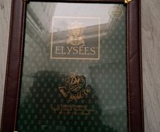 Leather frame
