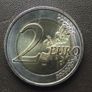 2015 Latvia UNC 2 Euro coin "Stork" Image 2