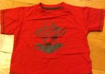 Lovely Red Robot Teeshirt Age 2-3
