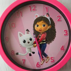 gabbys dollhouse clock and figures