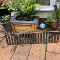 Garden bench.