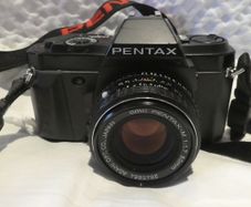 PENTAX P30N Film Camera with 3 Lens and filters.