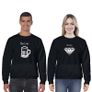 Beer and Diamond Couple Sweatshirts (set) valentines day gift Image 2