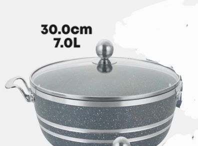 Sq  Die Cast Non Stick Casserole In Size 30 And 32