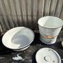 Antique Enamel ware items Image 2