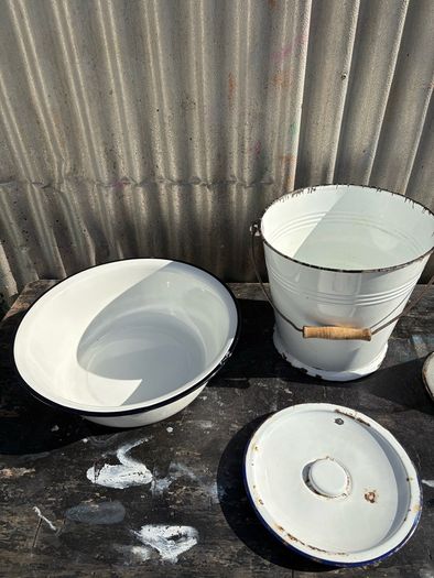 Antique Enamel ware items