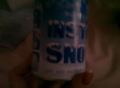 snow can