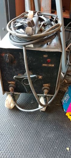 Welder , bench drill