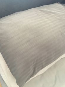 Grey Stripe Double Duvet Set