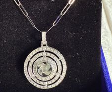 Windmill Natural Diamond Necklace