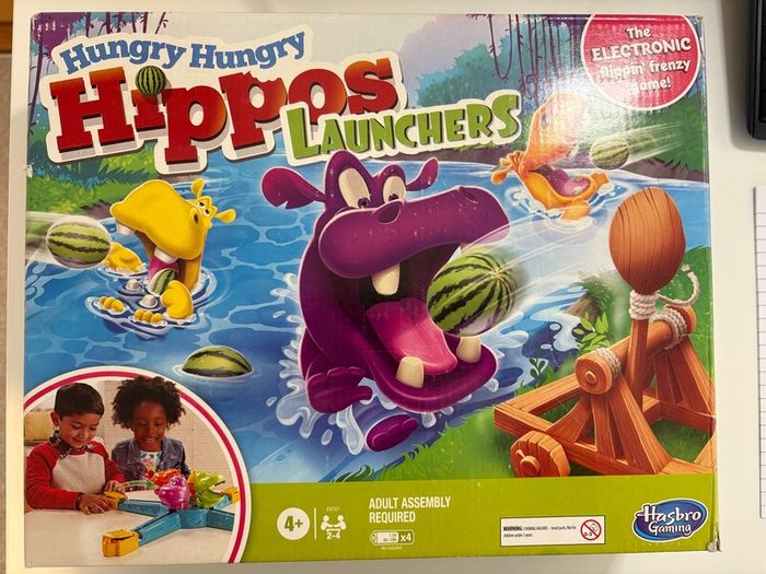 Hungry Hungry Hippos launchers Game