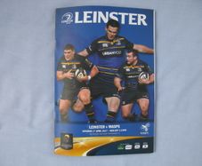Leinster vs Wasps matchday programme