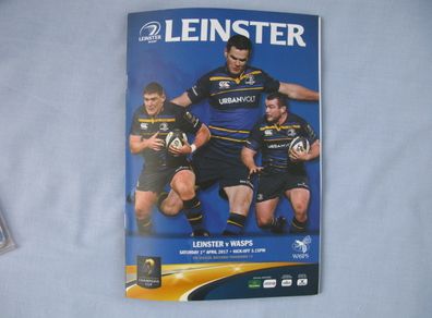 Leinster vs Wasps matchday programme