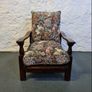 Antique adjustable lounge chair Image 2