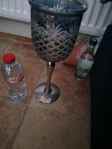2 Massive Candle Holder
