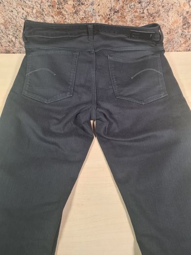 G STAR RAW black slim fit stretchy denim jeans Size W 29 L 30  zip fly A1