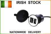 Motorcycle, Scooter, Car, Boat USB Charger with switch. Water and Dust proo