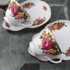 Tennis Cup And Plate