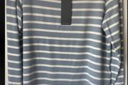 long sleeve top women's bnwt nautical stripe  Mercer Madison size 10