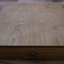 Vintage Wooden case for military medals, display case, lined with velvet 15" x 14" Image 2