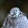 Large Art Deco 1.8ct Diamond Solitaire Ring - Platinum Image 6