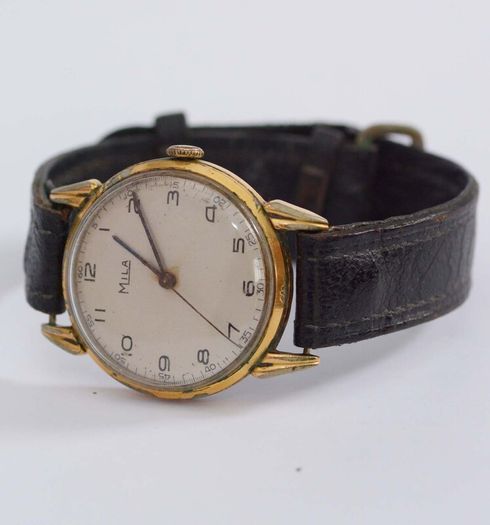 Vintage Mila Gents Gold Watch