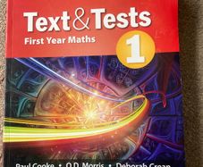 Texts & Tests 1 First Year Junior Cycle Maths