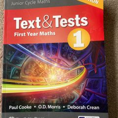 Texts & Tests 1 First Year Junior Cycle Maths